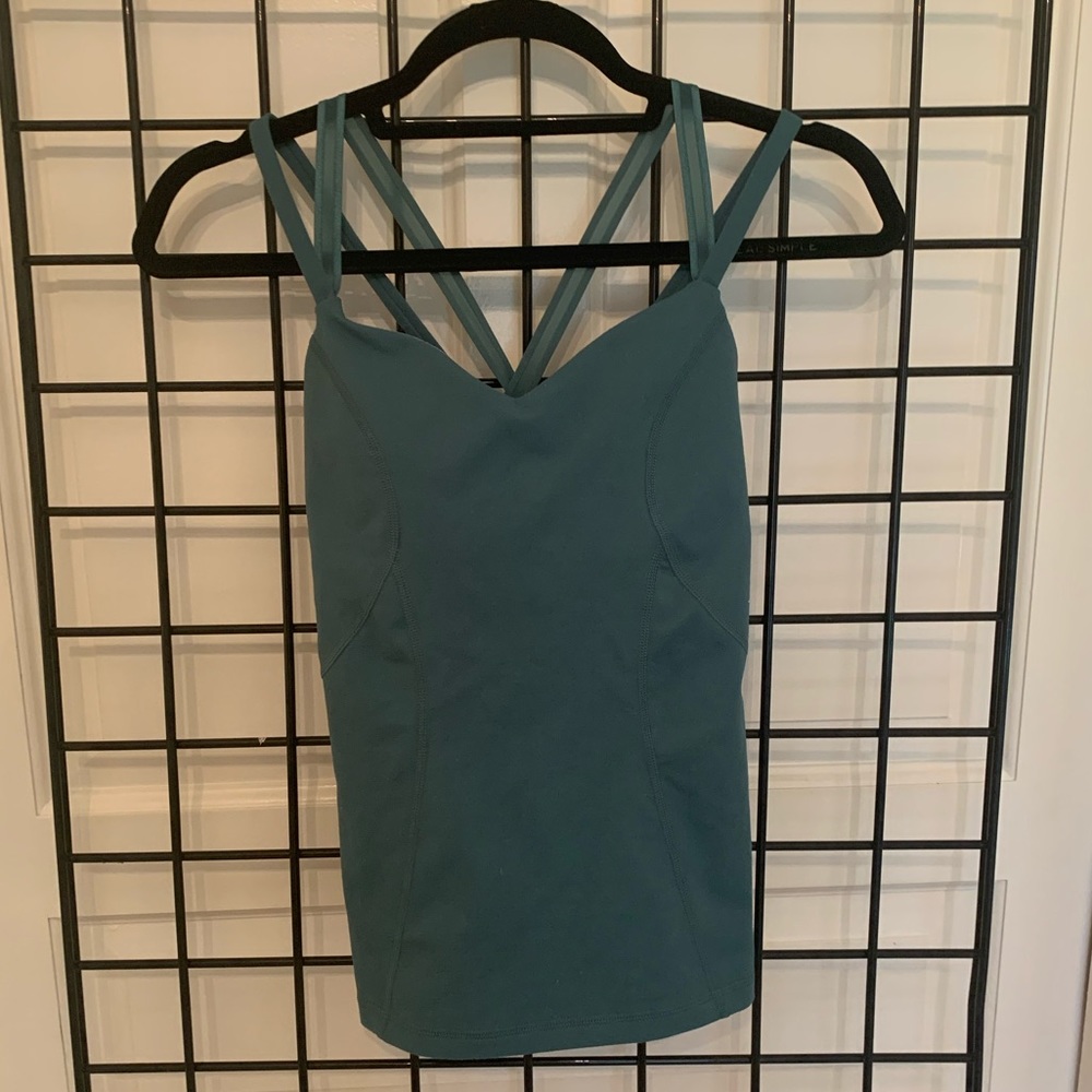 Zella workout tank top with built in sports bra